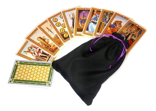 Imagem 2 de 4 de Tarô Intuitivo 78 Cartas + Livro + Saquinho