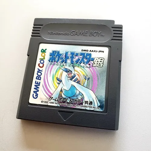 Pokemon Silver Japonês Nintendo Game Boy Color Gbc Original MercadoLivre