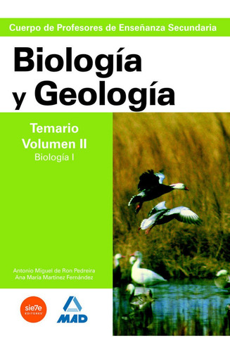 Libro Biologia Geologia Profesores Secundaria Vol Ii Tema...