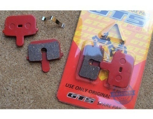 Imagem 3 de 3 de 2 Pares De Pastilhas Freio Disco Bike Gts Quadrada Original