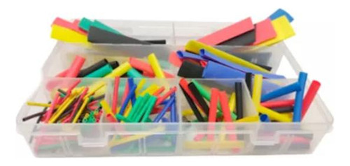 Set De Fundas Termoencogibles Colores 164 Piezas C/estuche