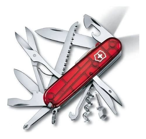 Navaja Victorinox Huntsman Lite 21u Cortaplumas Con Linterna