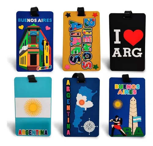 Tag Identificador Valijas Plástico Personalizado Poneletulgo