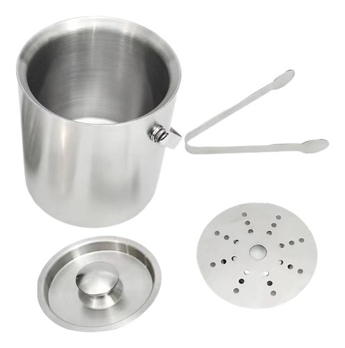 Cubo De Hielo Aislado Para Servir, Cubo De Champán Con 2.0l