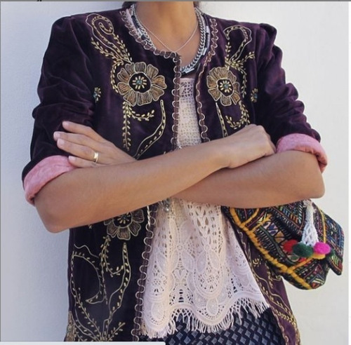 Blusa Rapsodia Trabajada En Encaje Divina!t Ginebra Ksk