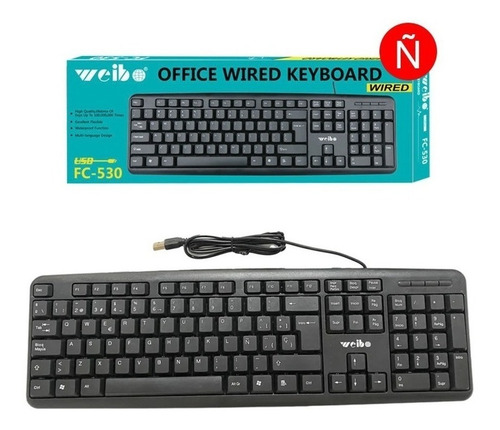 Teclado Weibo FC-530