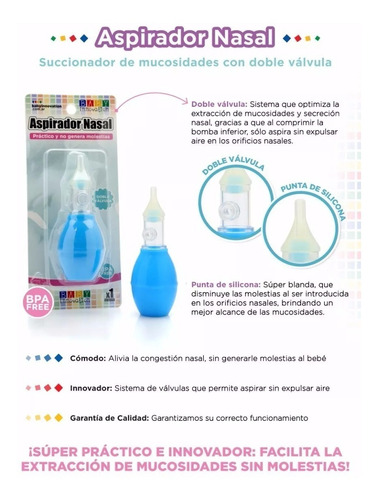 Imagen 5 de 7 de Aspirador Nasal Baby Innovation Creciendo