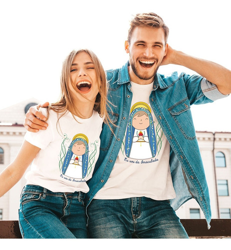 Camiseta Personalizada Sou Da Imaculada - Católica - Giftme