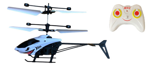Mini Helicóptero Com Controle Remoto Sensor Brinquedo Voa