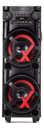 Caixa De Som Amvox New X 1000w Rms Bluetooth Aca1000 Bivolt