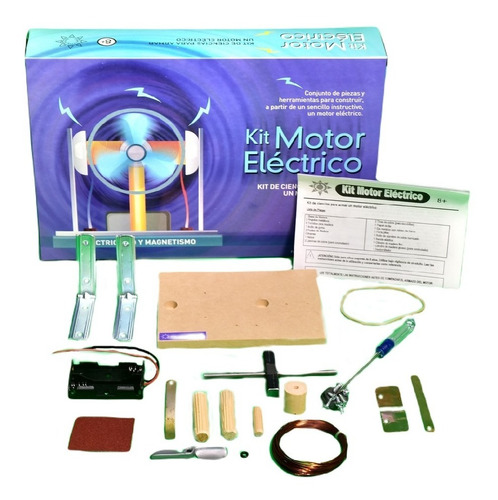 Kit Para Armar Motor Eléctrico Ciencia Para Todos Para Hacer