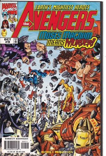 Avengers 9 Capitão América Homem De Ferro