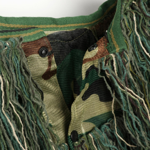 Con Capucha Elástica Ghillie Se Adapta A Los Pantalones De