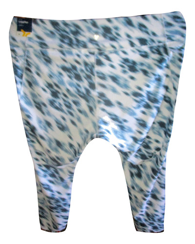 Set Pantalon Leggin Top Blanco/azul Talla 4x (48/50) Old Nav