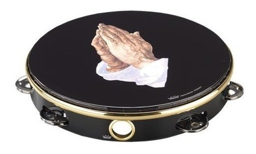 Imagen 1 de 6 de Pandero Remo Tambourin 8 Manos Aplaudiendo Ta-9108-14 Simple