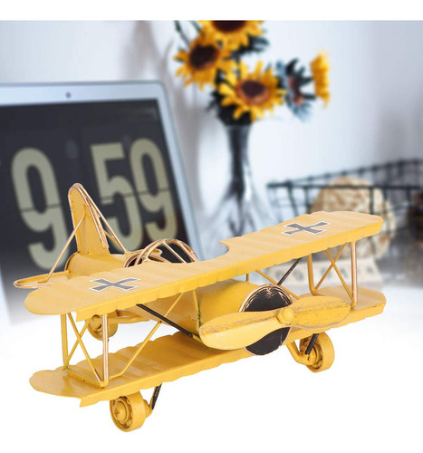 Modelo De Avión Retro, Modelo De Avión De Hierro, Artesanía