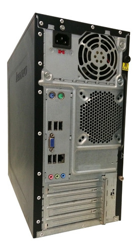 Imagem 4 de 6 de Computador Torre Lenovo I3 4gb Hd 500gb + Teclado E Mouse