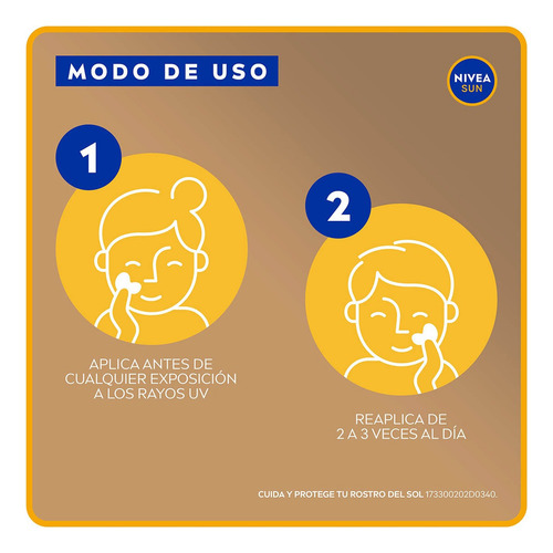 Protector Facial Nivea Sun Control De Brillo Tono Medio 50ml
