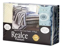 Comprar Jogo de lençóis Sultan Realce Premium Patchwork e Ultrassonic Realce casal 140 fios