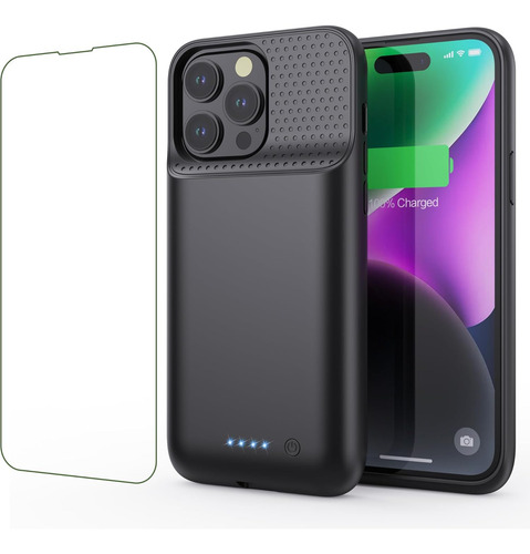 Funda Con Batería Para iPhone 14 Pro Max/14 Plus/13 Pro M...
