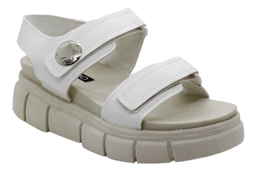 Sandalia Mujer Plataforma Moda Eco Cuero Bym Shoes Nara