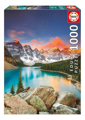 Rompecabeza Puzzle X 1000 Pzas Lago Moraine-canada Educa Ful