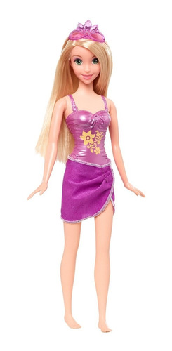 Muñeca Rapunzel Playera Original Disney Mattel Juguet Barbie