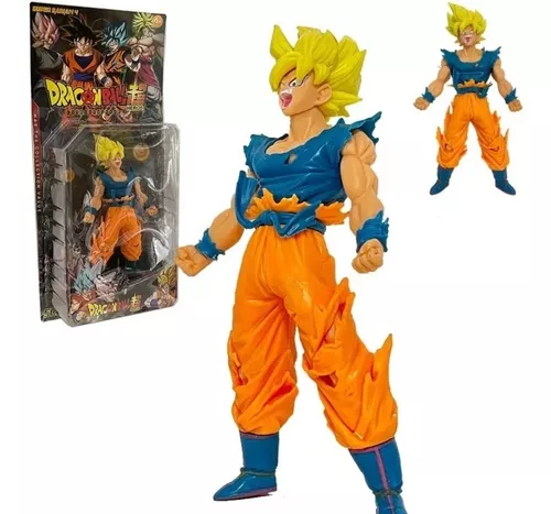 Action Figure Goku Super Saiyajin - Dragon Ball - Zaplox Colecionáveis