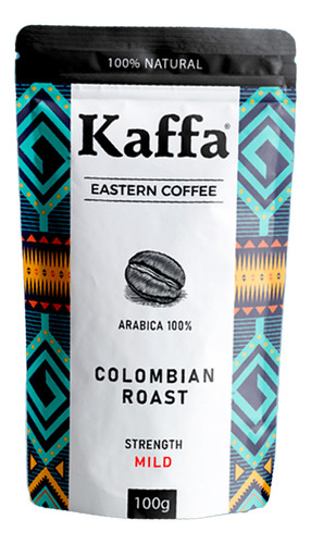 Café Kaffa Colombian Roast Mild 100gr Molido Medio Ub