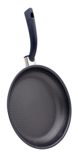 Sartén Plano Excálibur De Acero Inoxidable Negro 28cm