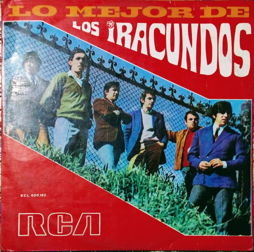  Disco Acetato Vinilo De  Lo Mejor De Los Iracundos  