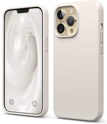 Funda Para iPhone 13 Pro - Blanca De Silicona