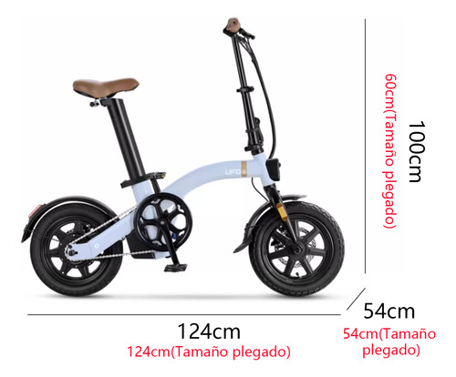Yadea Ufos E-bike Para Desplazamientos Cortos Urbanos36v6 Ah