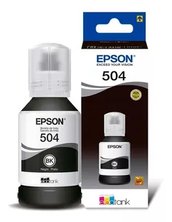 Tinta Epson 504 Original Negro Para L4150 L6191 L4160 L6161