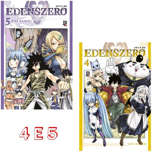 Edens Zero 4 E 5! Manga Jbc! Novo E Lacrado!