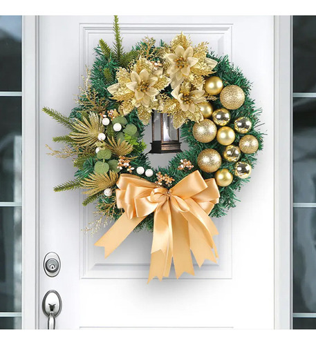 I Ornament Wreath, Decoración Navideña, 30 Cm