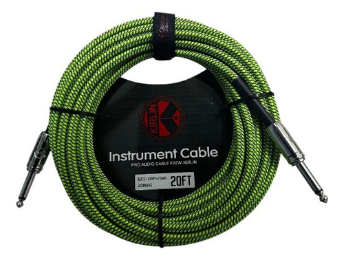 Cable Kirlin Para Instrumento De Plug A Plug Profesional Gre