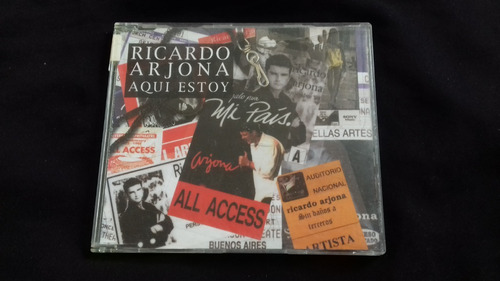 Cd Single Promocional  Ricardo Arjona Aqui Estoy