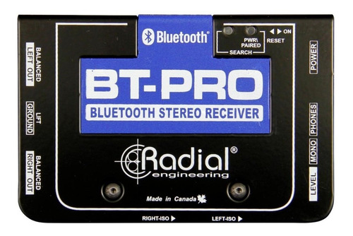 Radial Engineering Bt-pro Estuche Directa Bluetooth