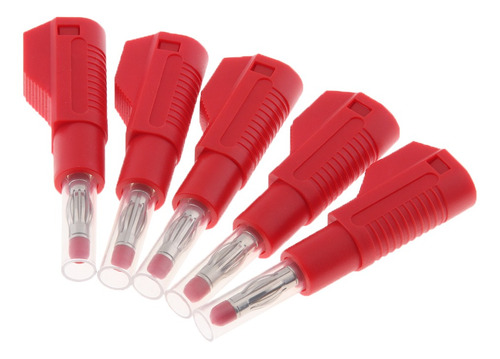 10 Piezas Negro Y Rojo 4mm Conector Banana Conectores Para ,