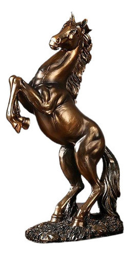 De Caballo, Estatua De Resina Galopando Caballo, Escultura