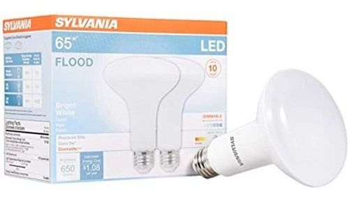 Sylvania Home Lighting 78029 65w Bombilla Equivalente 2 Piez