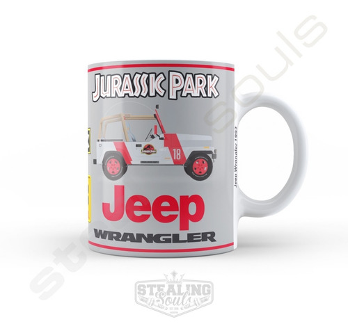 Taza Fierrera | Jurassic Park | Jeep Wrangler 1992