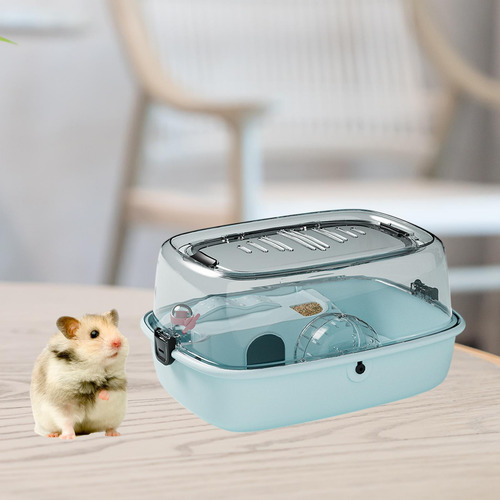 Jaula De Hámster , Jaula De Animales Pequeños, Tapa Azul