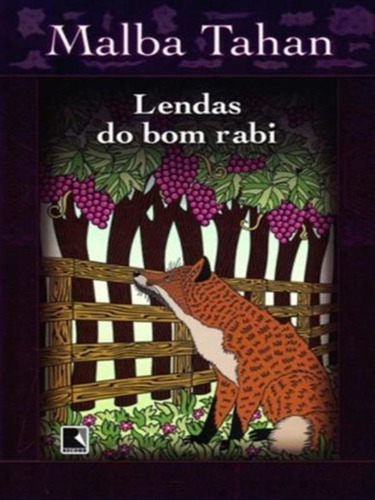 Lendas Do Bom Rabi, De Tahan, Malba. Editora Record, Capa Mole Em Português