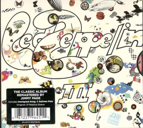 Cd - Led Zeppelin Iii-remastered By Jimmy - Led Zeppelin