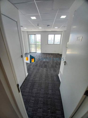 Imagem 3 de 12 de Conjunto Comercial 71m² 2 Banheiros + 2 Vagas - Ss56652