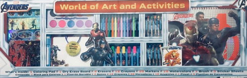 Kit De Actividades Avengers Endgame Marvel Con 52 Pzas