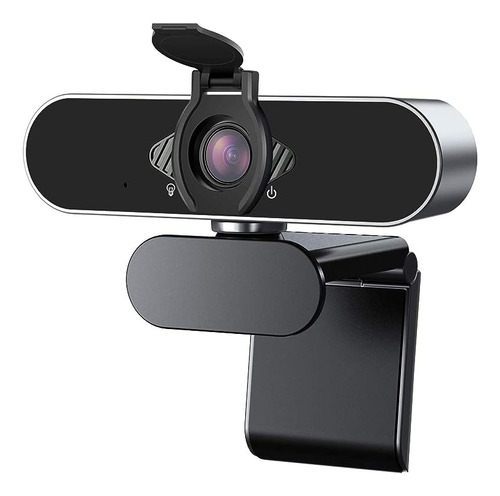 Webcam 1080p Hd Con Microfono Y Cubierta Privacidad Con En V