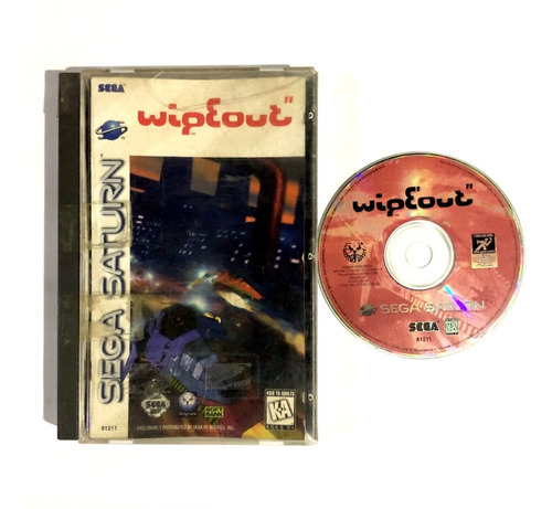 Wipeout - Juego Original Para Sega Saturn Ntsc Usa